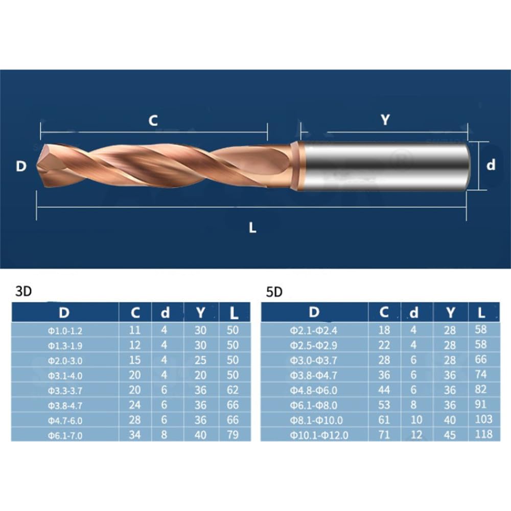 Solid Carbide CNC Drill Bit