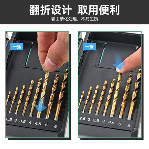 45-Piece Impact Screwdriver Bit Set