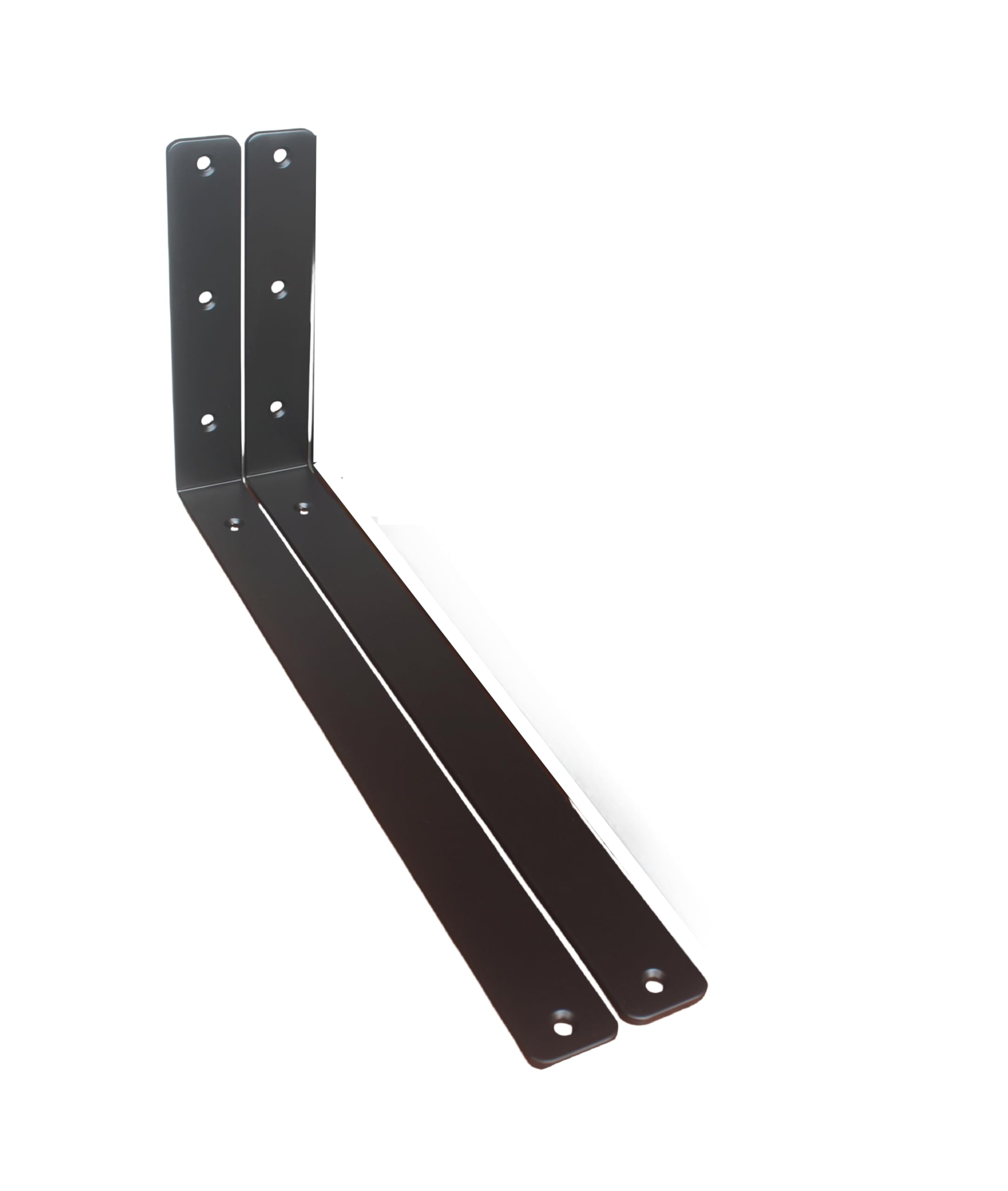 L-Shaped Steel Shelf Brackets