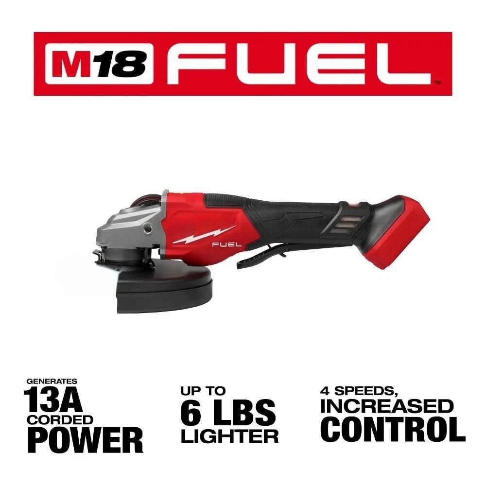 Variable-Speed Braking Angle Grinder