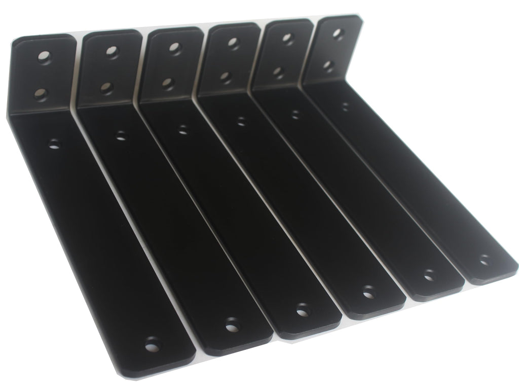 L-Shaped Steel Shelf Brackets