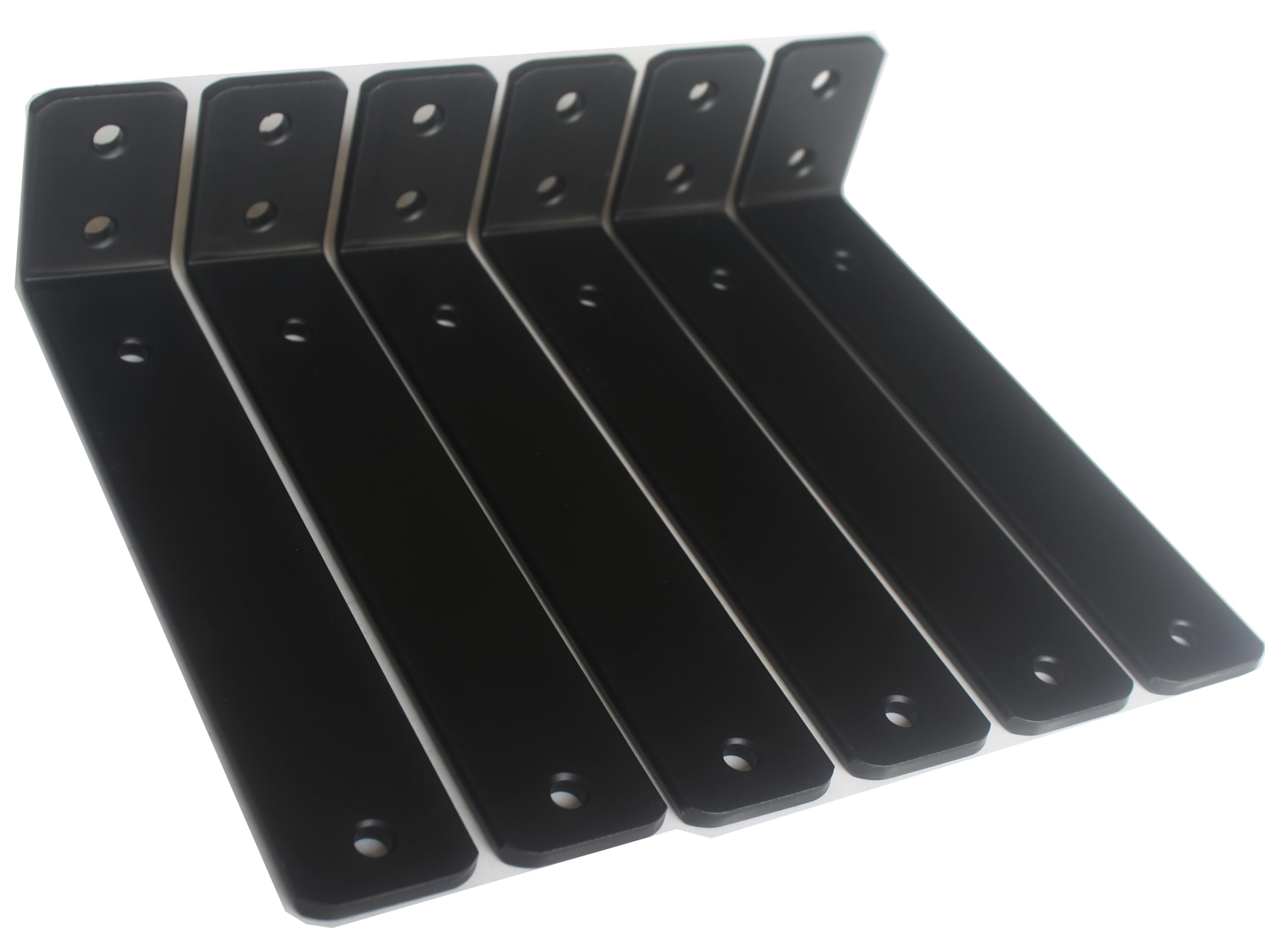 L-Shaped Steel Shelf Brackets