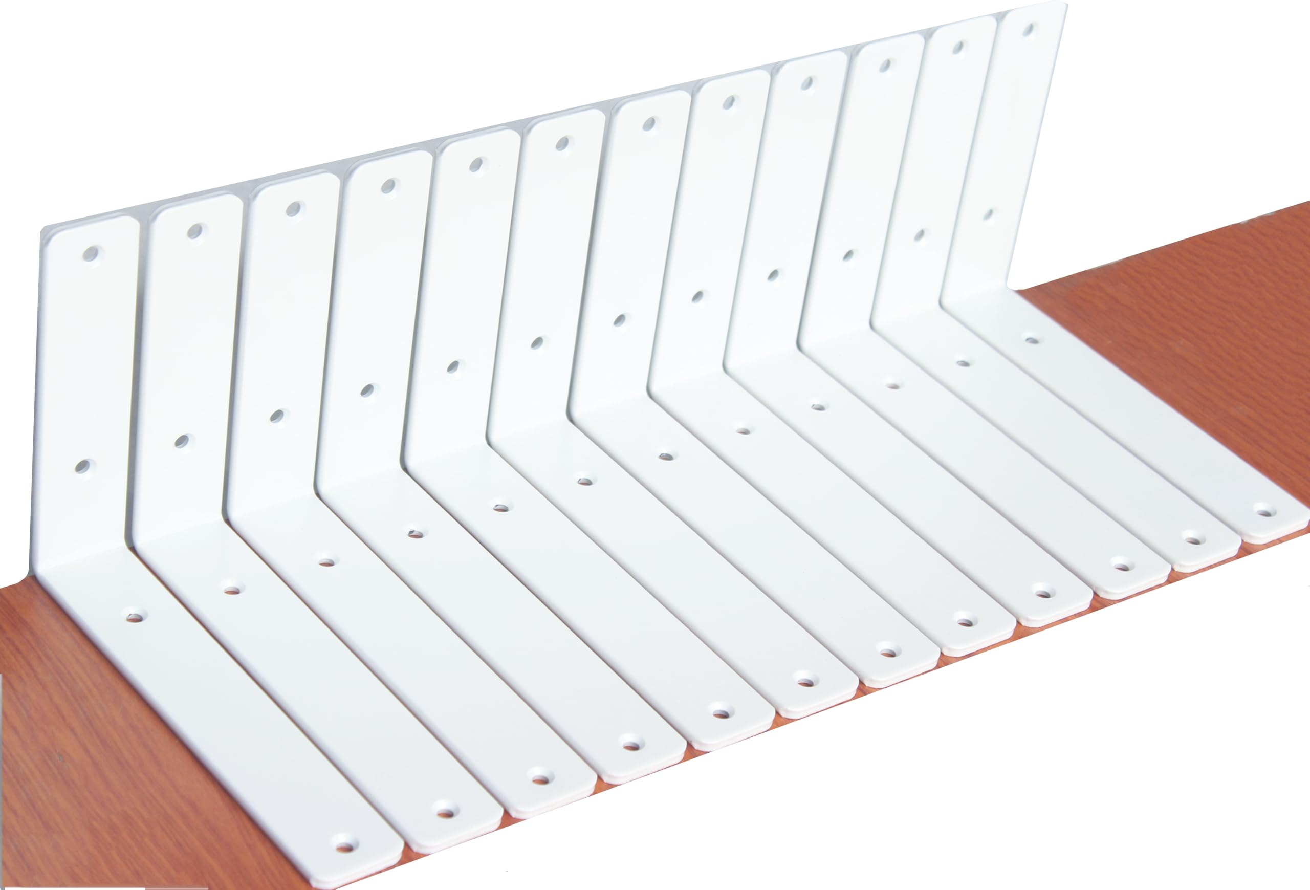 L-Shaped Steel Shelf Brackets