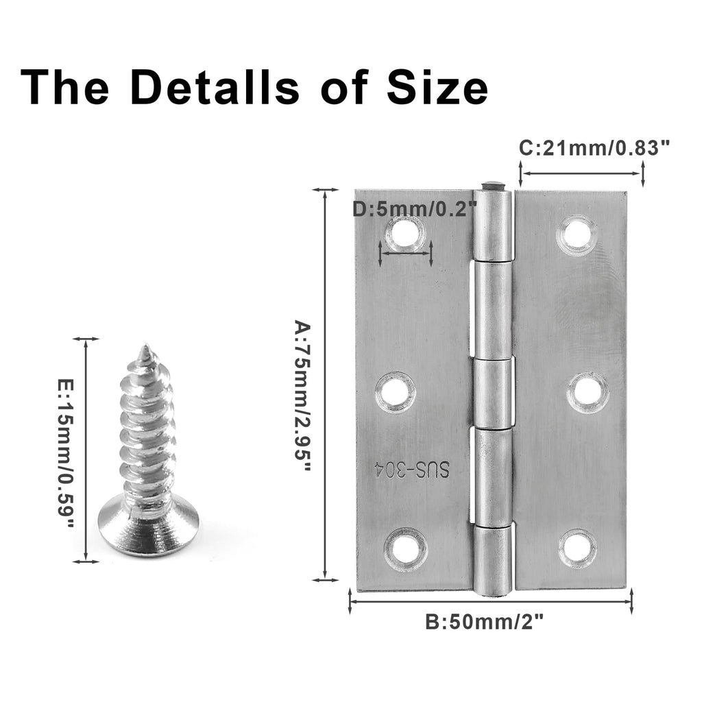 Stainless Steel Butt Hinges