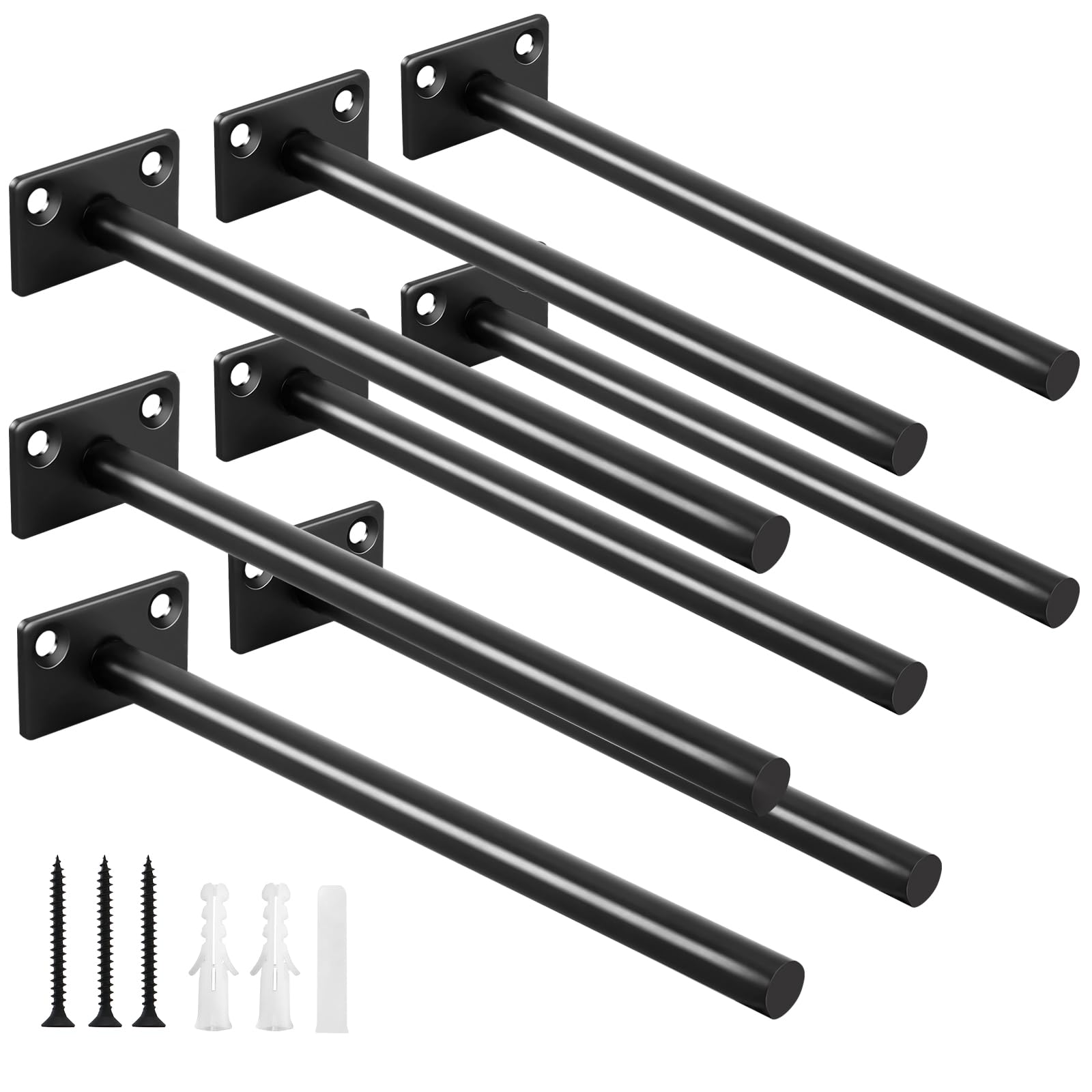 Concealed Steel Shelf Brackets