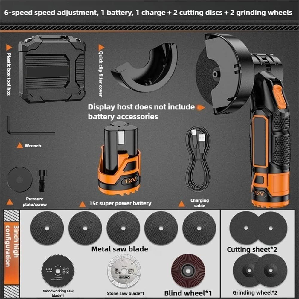 100mm Cordless Angle Grinder