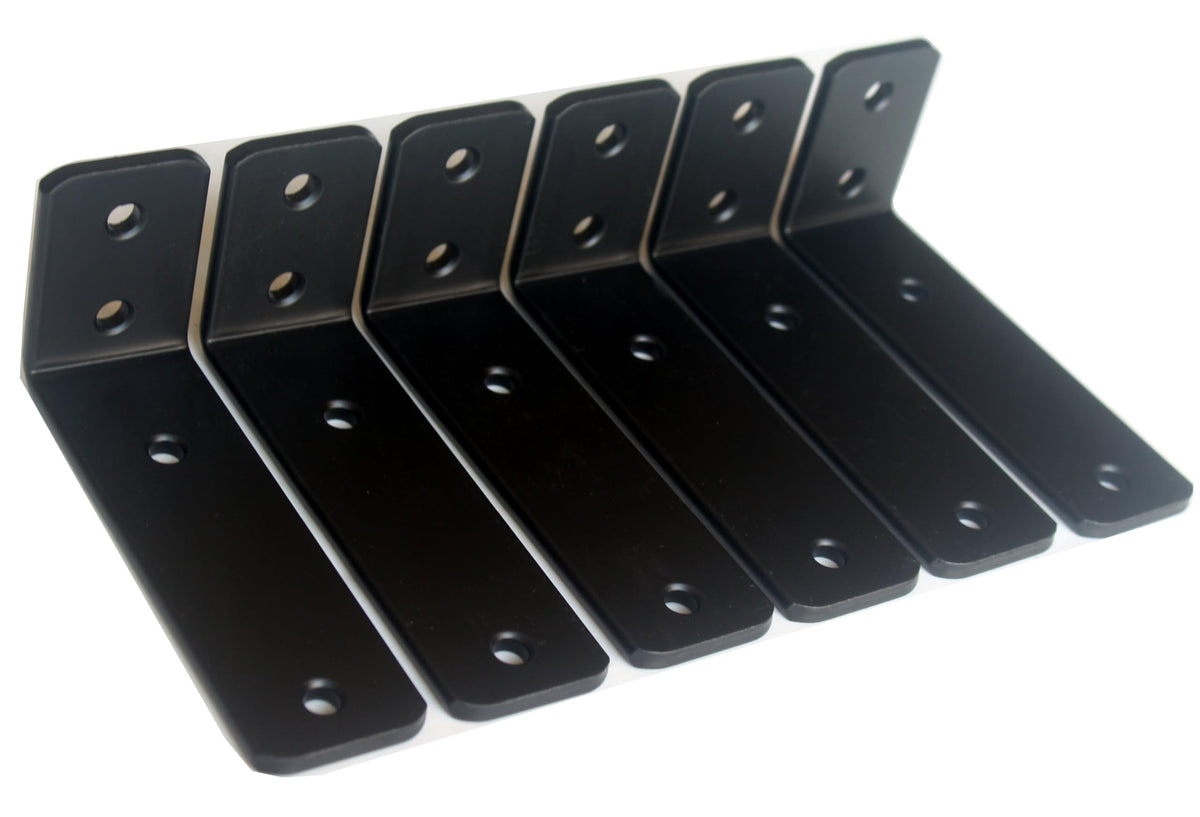L-Shaped Steel Shelf Brackets