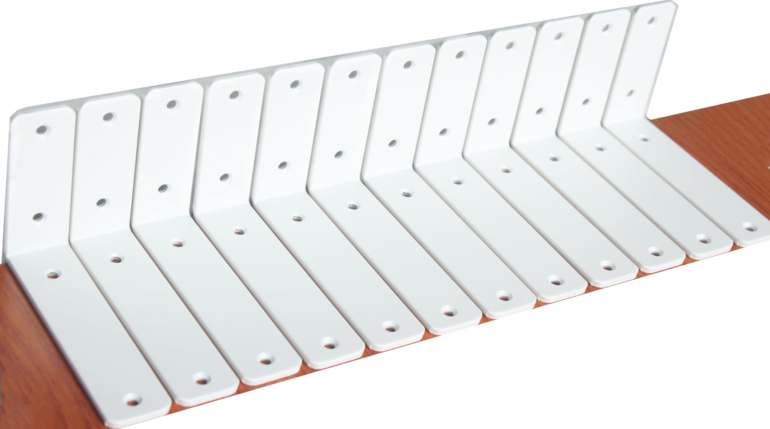 L-Shaped Steel Shelf Brackets