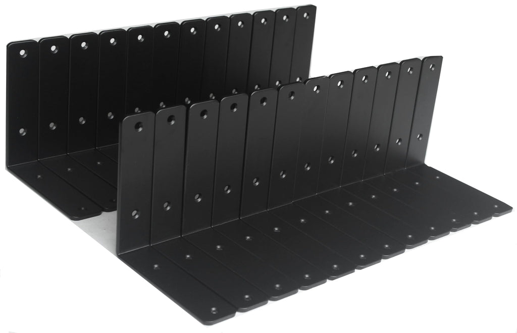 L-Shaped Steel Shelf Brackets