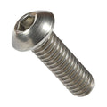 1/4-20 Stainless Button-Head Screws, 250-Pack