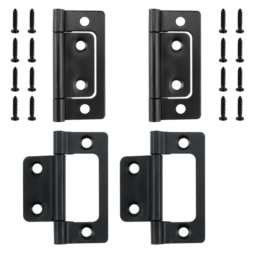 Non-Mortise Cabinet Hinges, 4-Pack