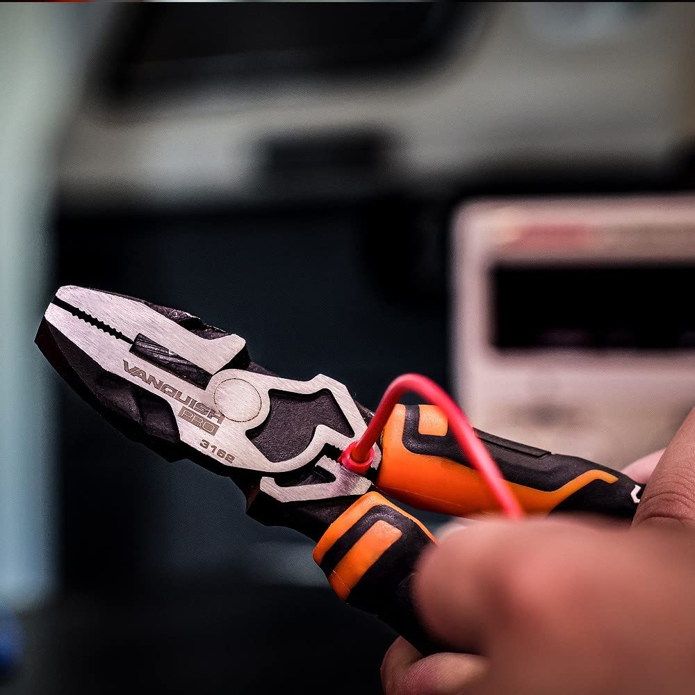 High-Leverage Linesman Pliers