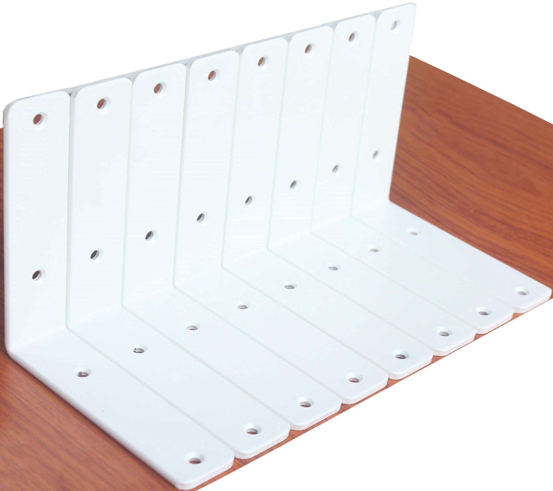 L-Shaped Steel Shelf Brackets