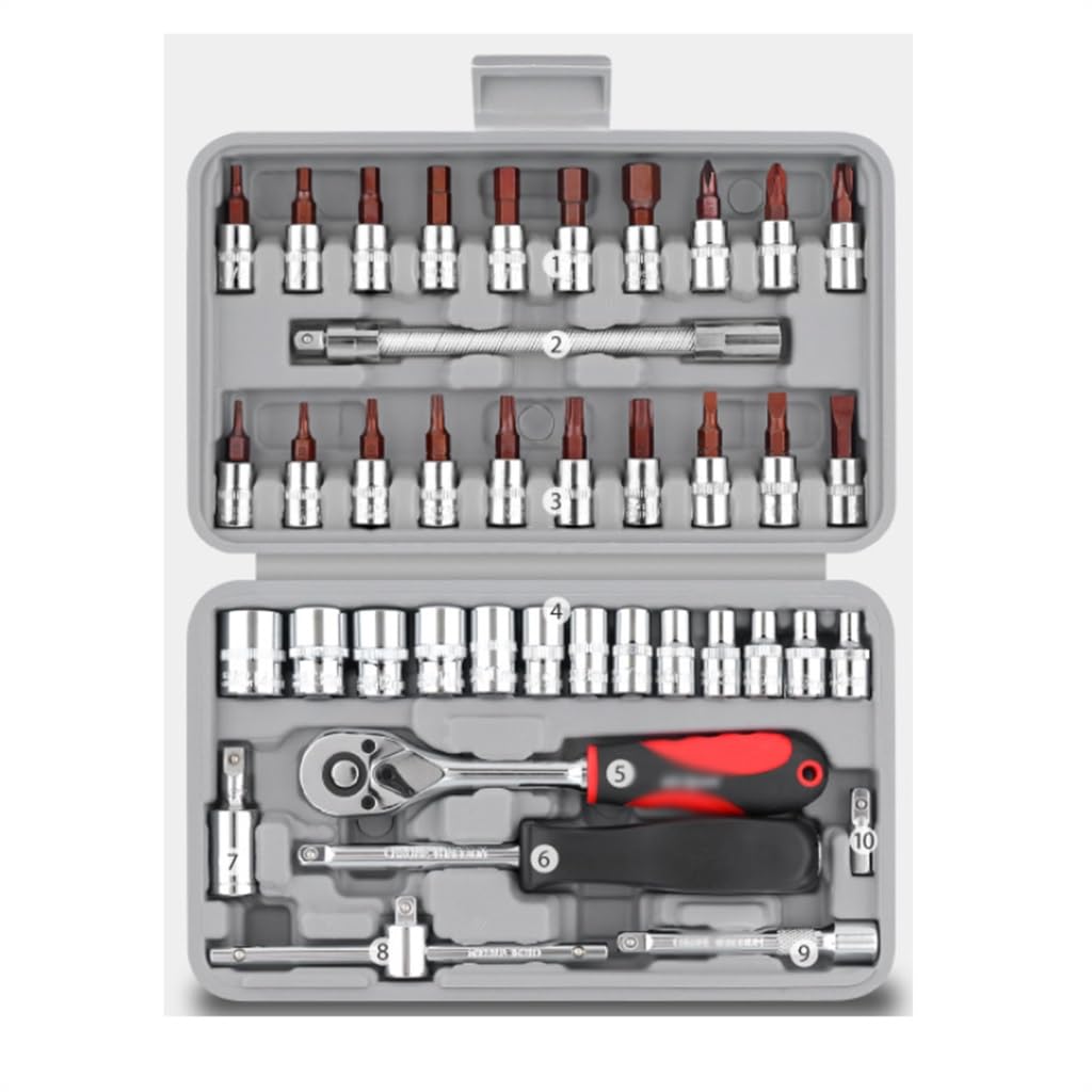 40-Piece Ratchet Screwdriver Bit Set
