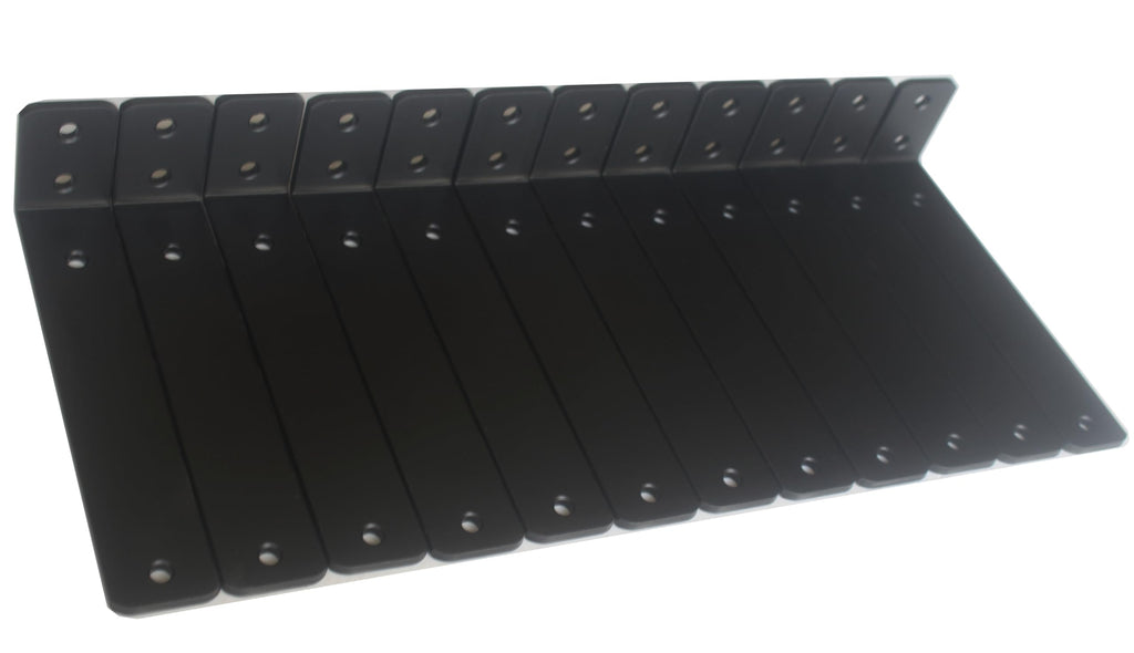 L-Shaped Steel Shelf Brackets