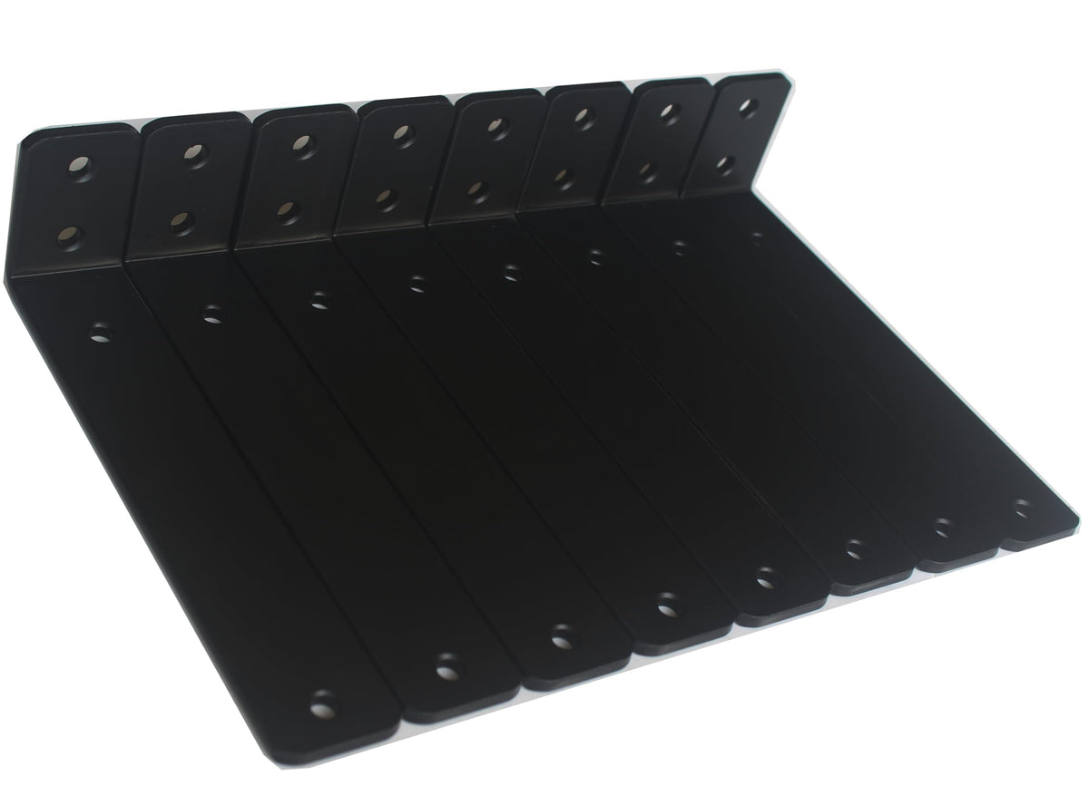 L-Shaped Steel Shelf Brackets