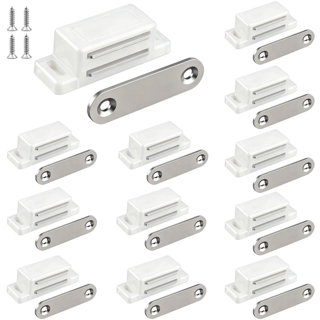 Magnetic Cabinet Catches, 12-Pack