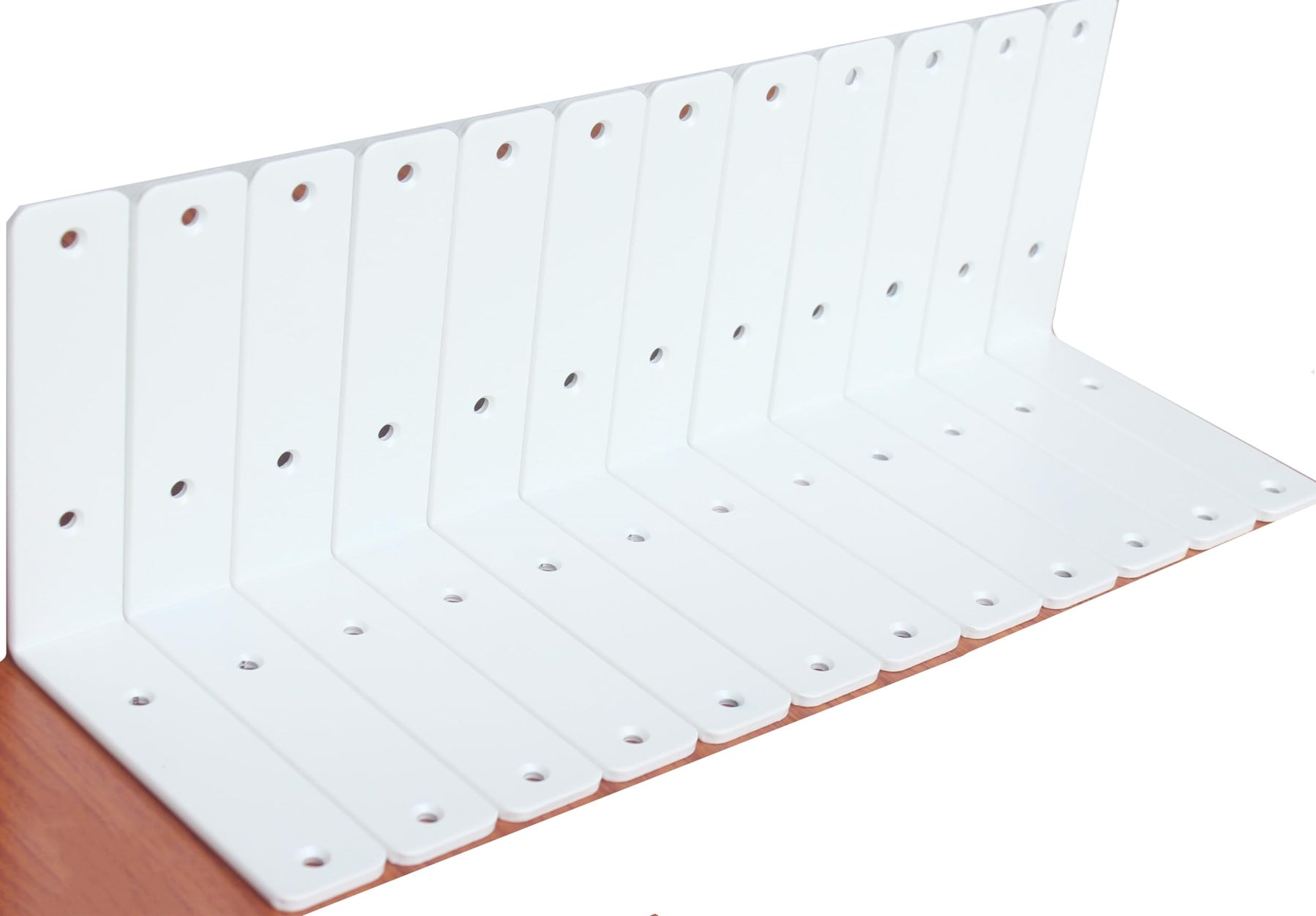 L-Shaped Steel Shelf Brackets