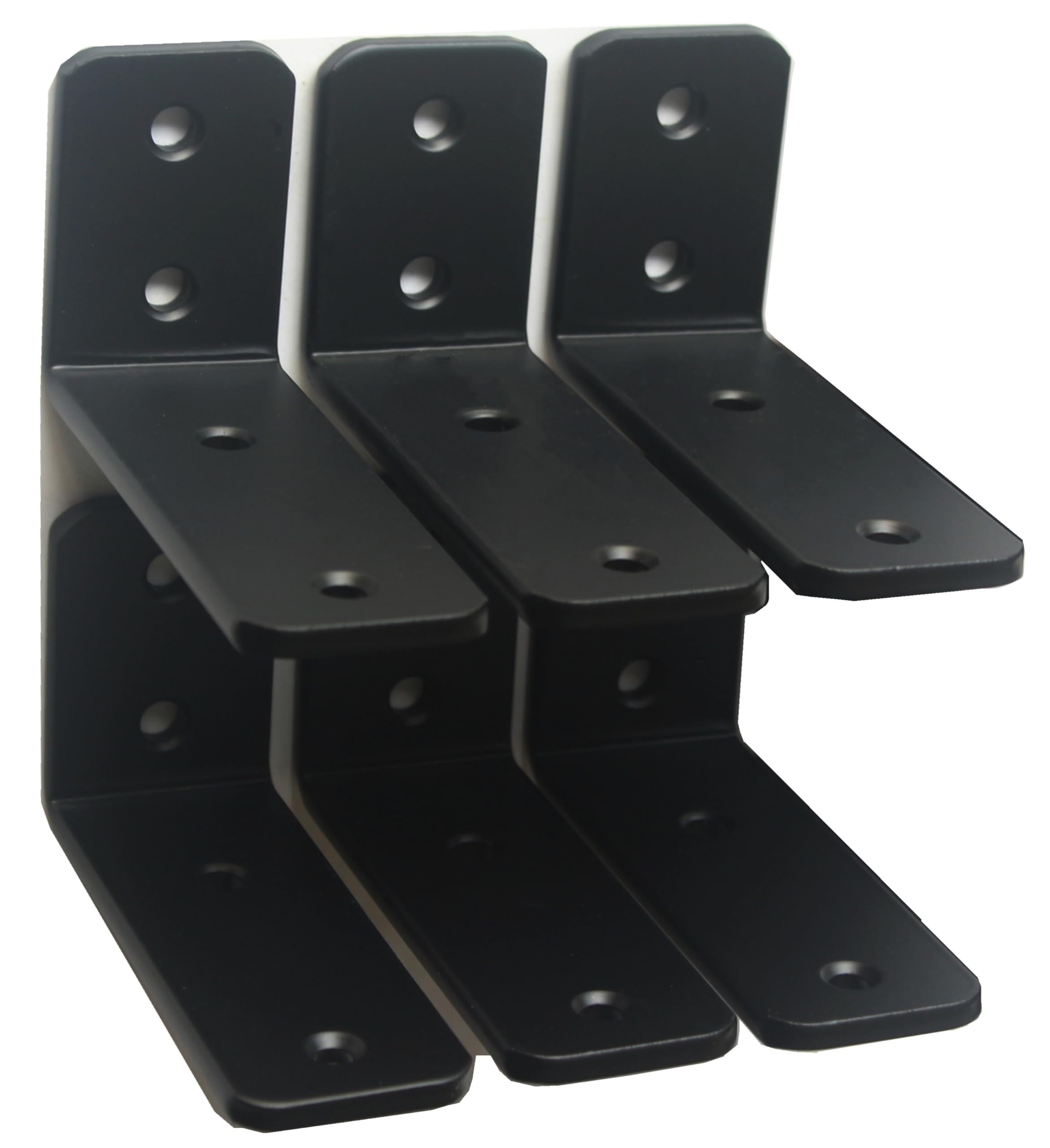L-Shaped Steel Shelf Brackets