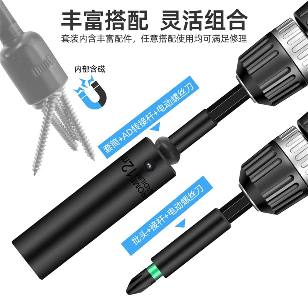 28-Piece Impact Screwdriver Bit Set