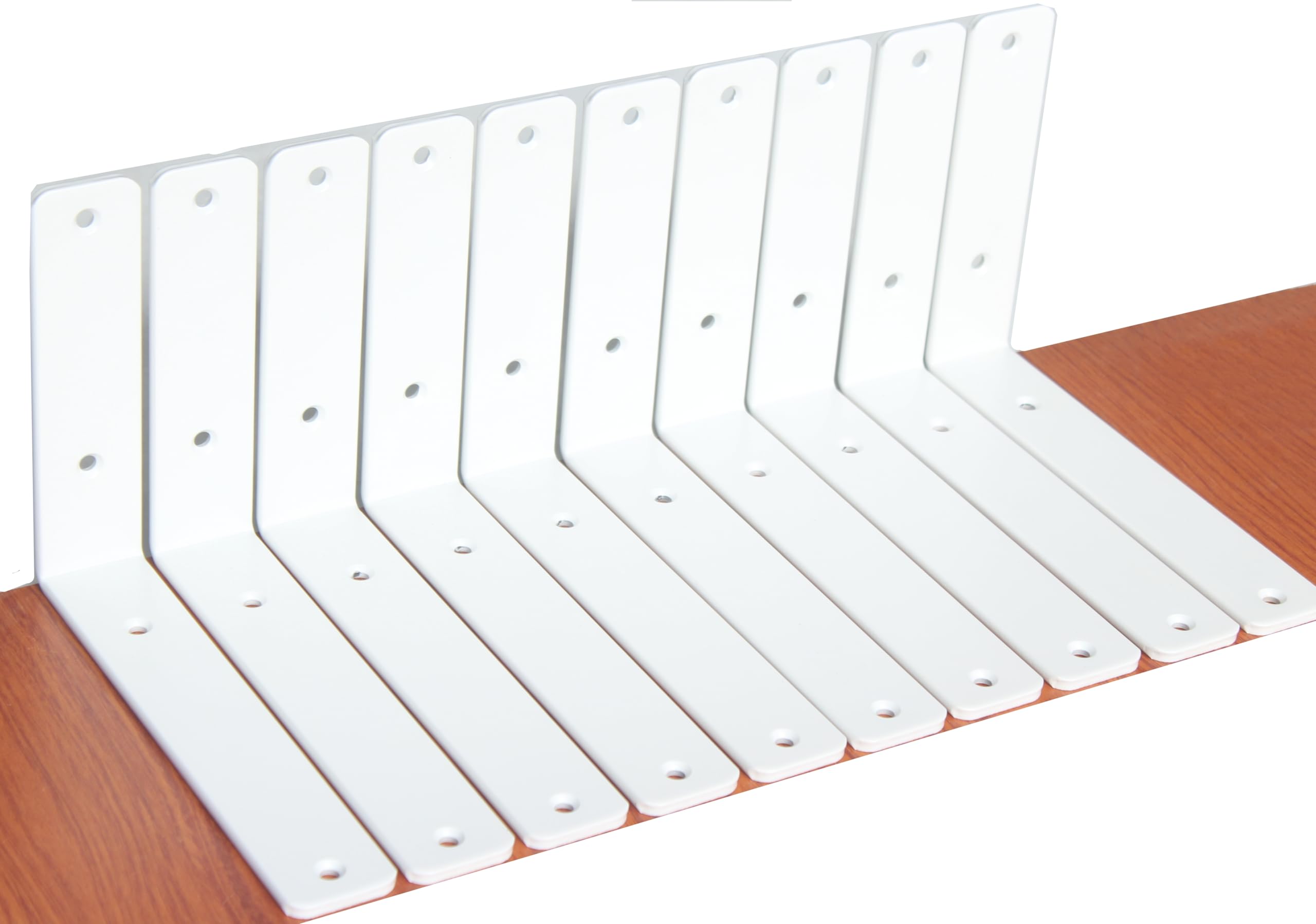 L-Shaped Steel Shelf Brackets