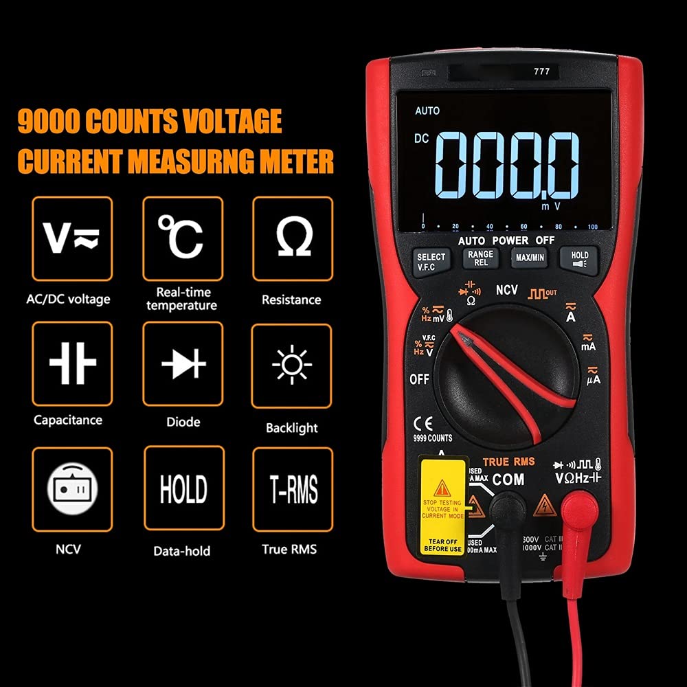 9,999-Count True RMS Multimeter