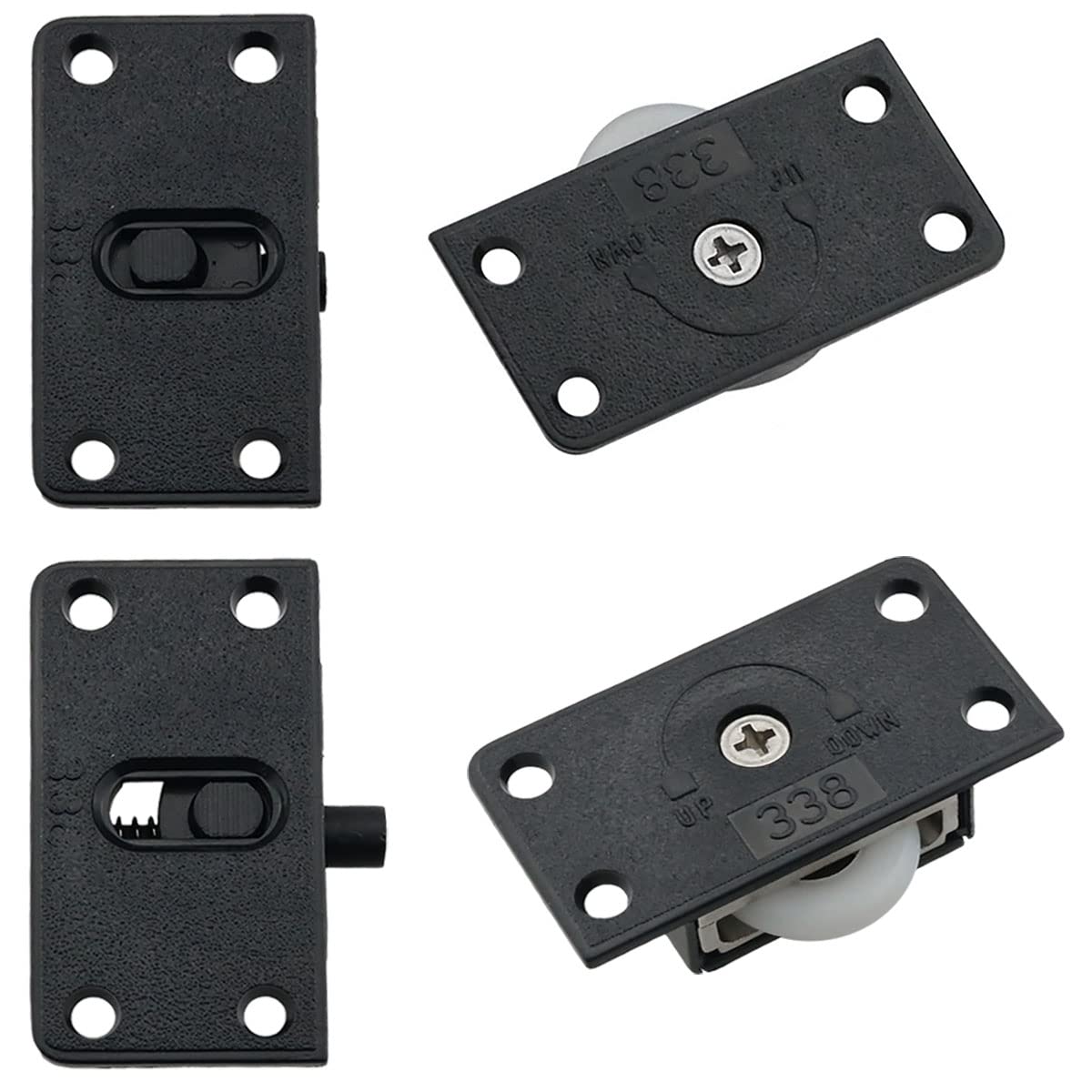 Sliding Cabinet Door Roller Set
