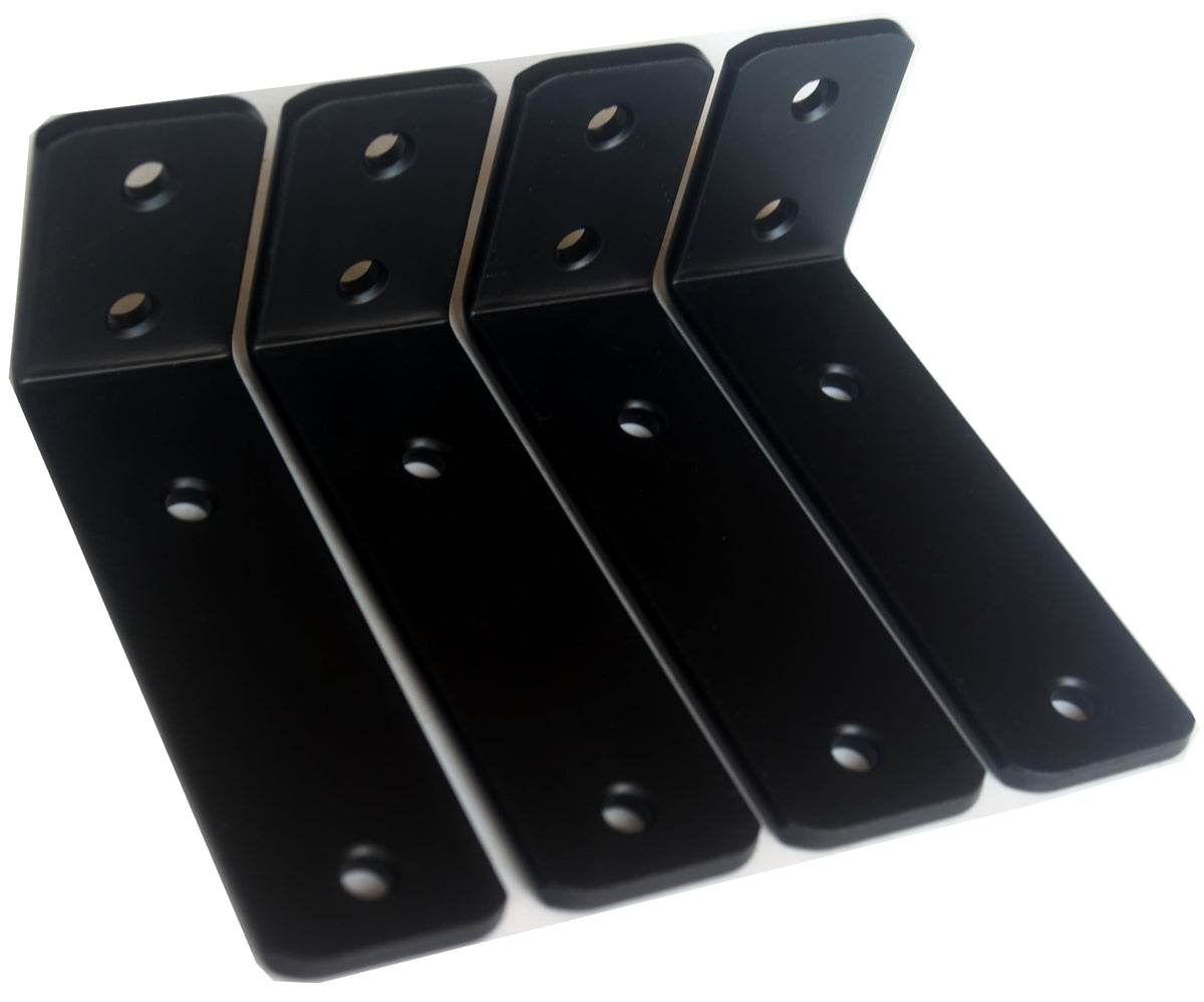 L-Shaped Steel Shelf Brackets