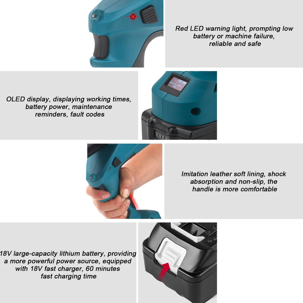 120kN Hydraulic Cable Crimper Kit