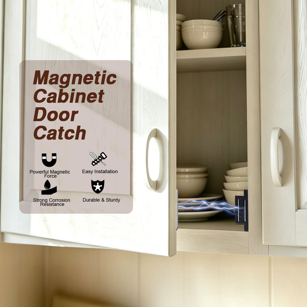 Magnetic Cabinet Catches, 12-Pack