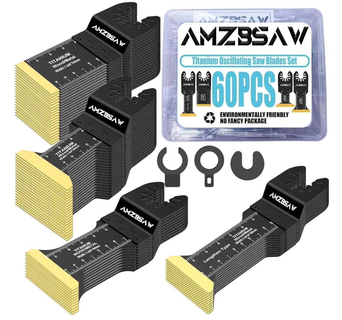 Universal Oscillating Tool Blade Set