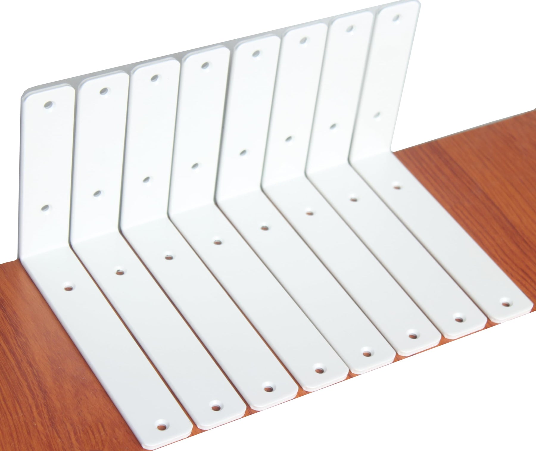 L-Shaped Steel Shelf Brackets