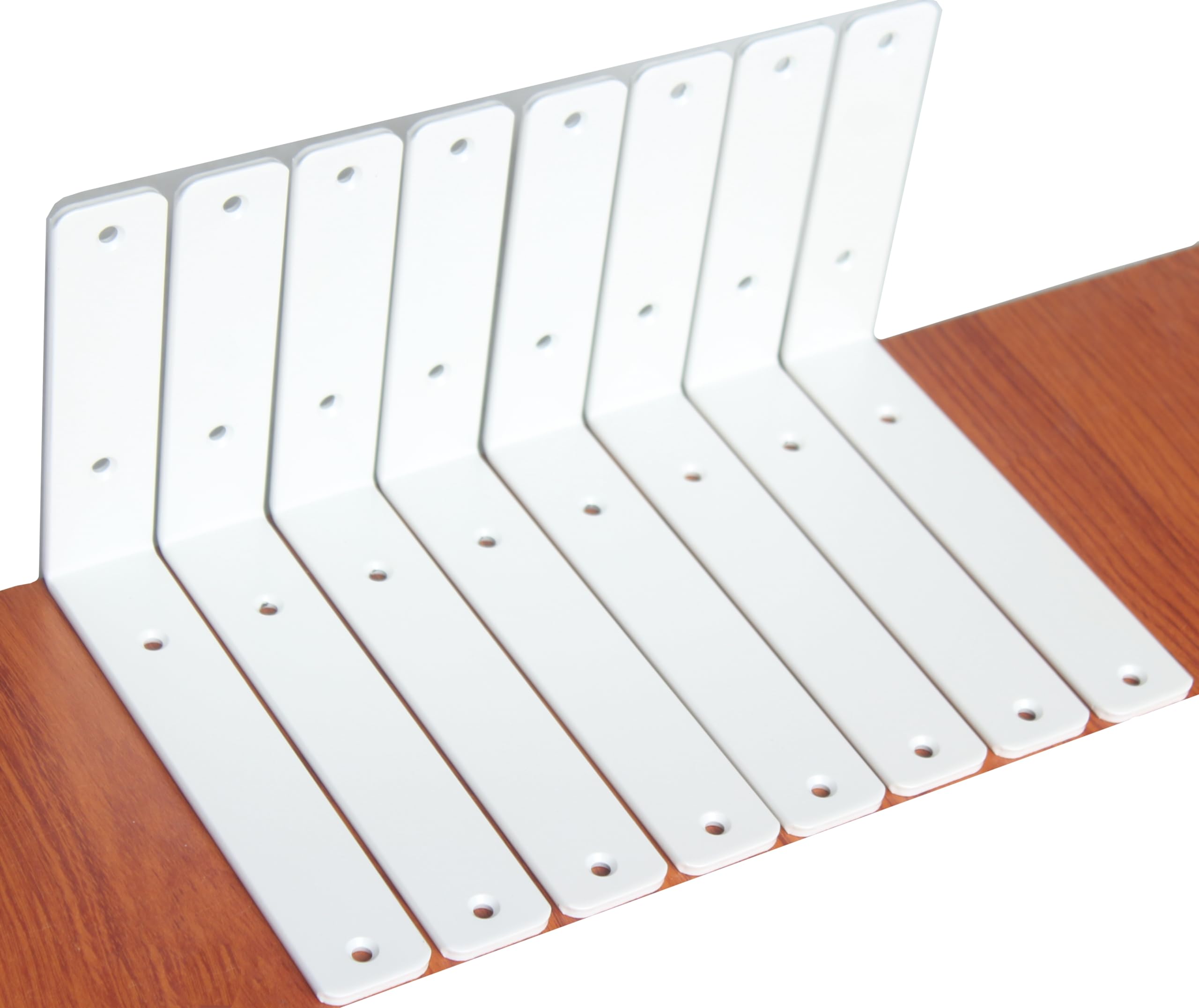 L-Shaped Steel Shelf Brackets