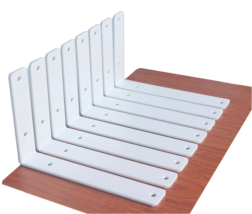 L-Shaped Steel Shelf Brackets