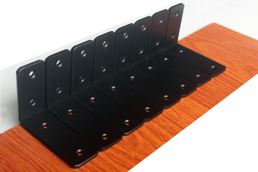 L-Shaped Steel Shelf Brackets