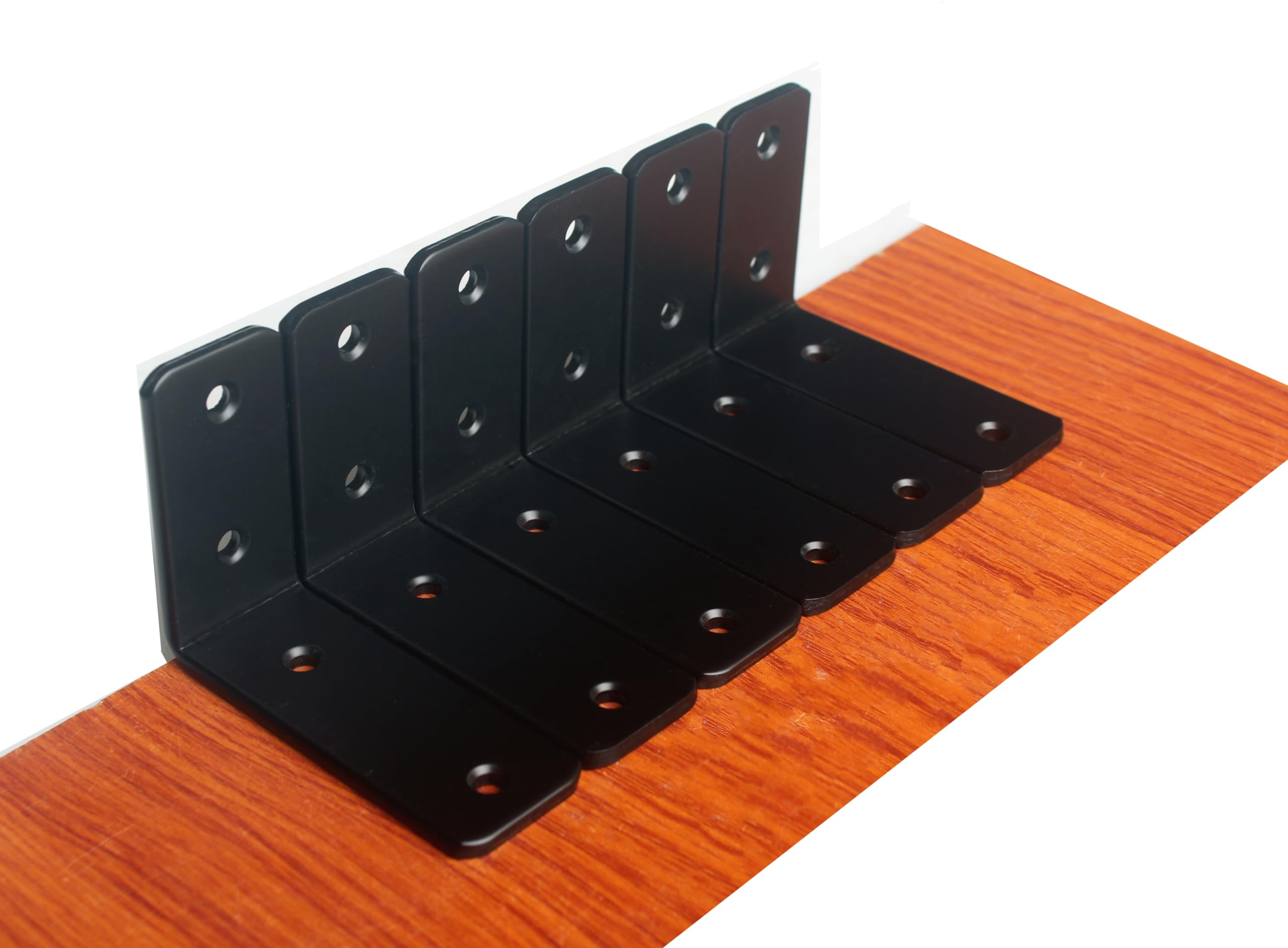 L-Shaped Steel Shelf Brackets