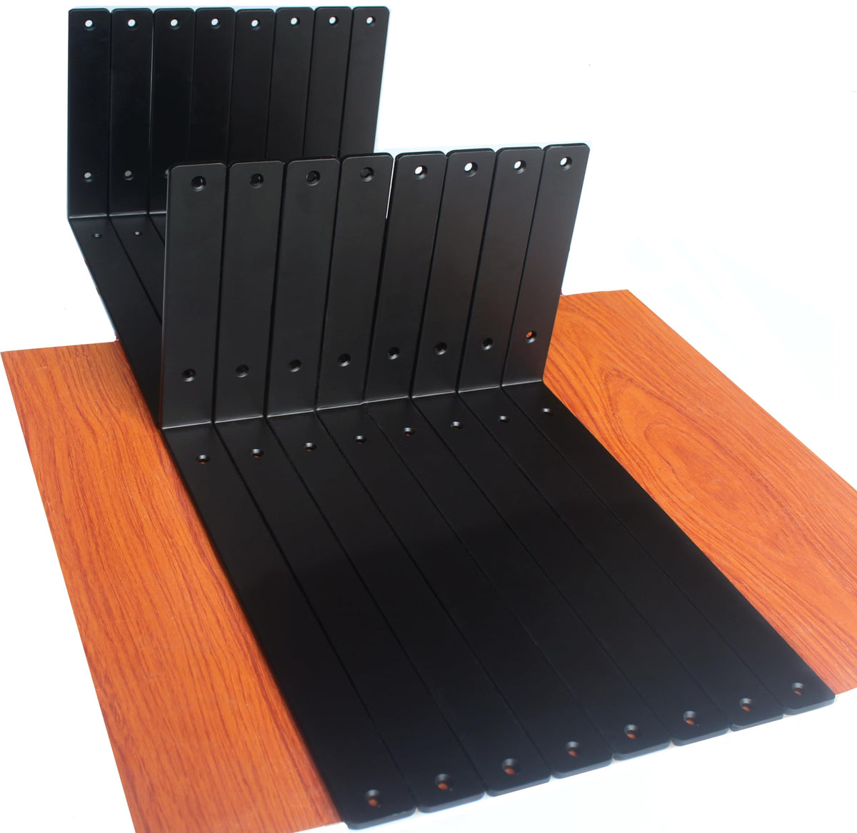 L-Shaped Steel Shelf Brackets