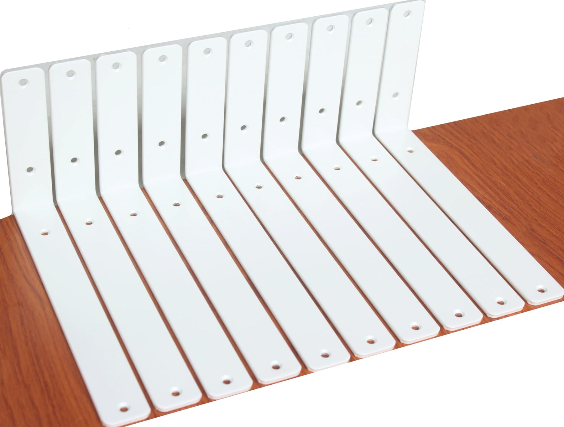 L-Shaped Steel Shelf Brackets