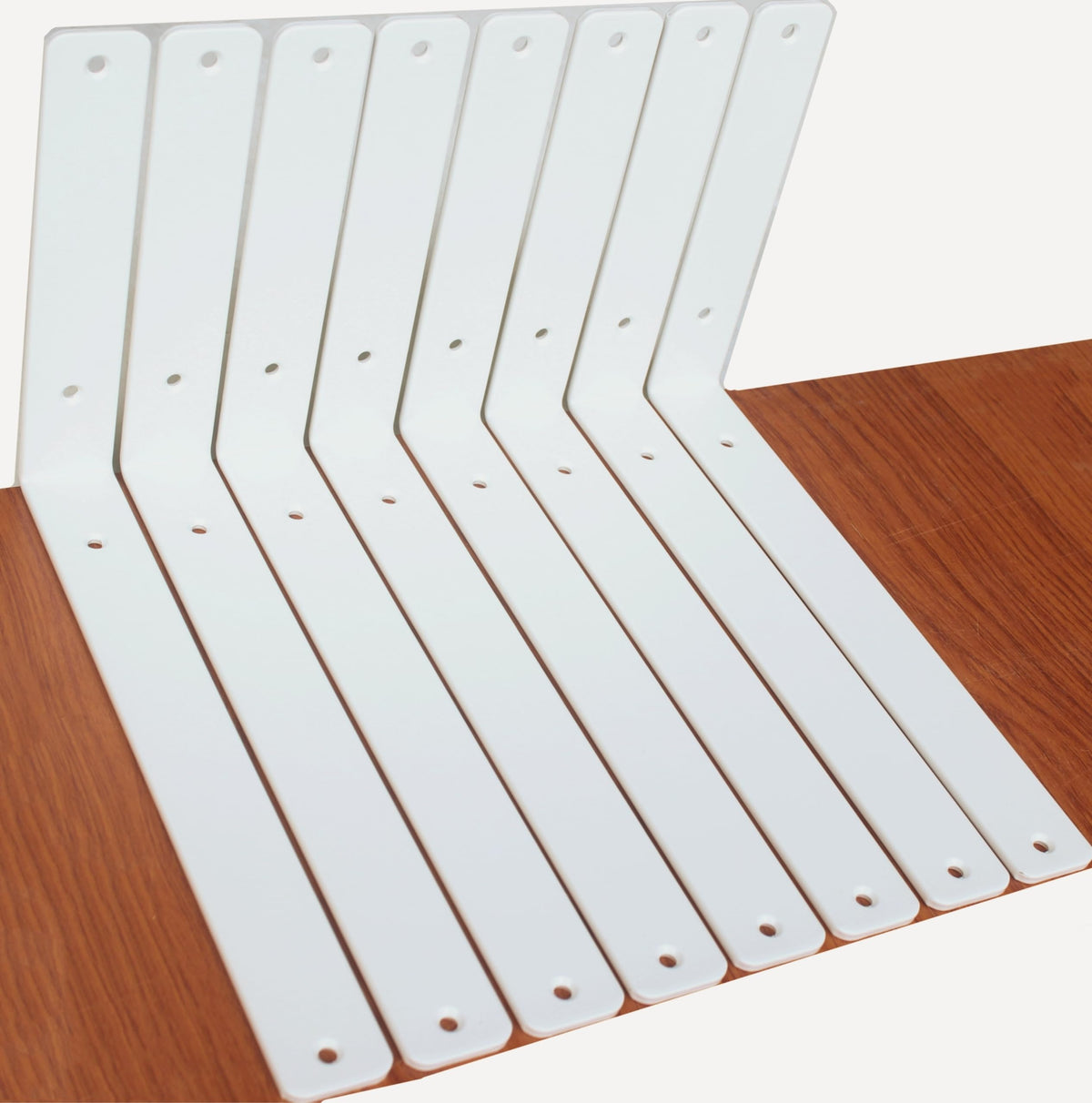 L-Shaped Steel Shelf Brackets