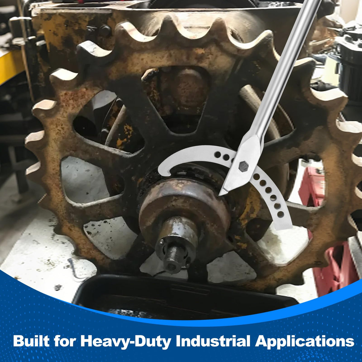 Large Adjustable Hook Spanner
