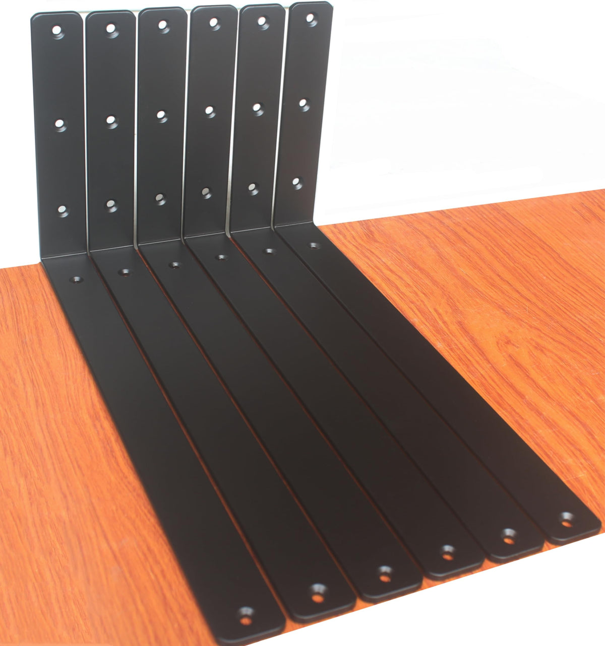 L-Shaped Steel Shelf Brackets
