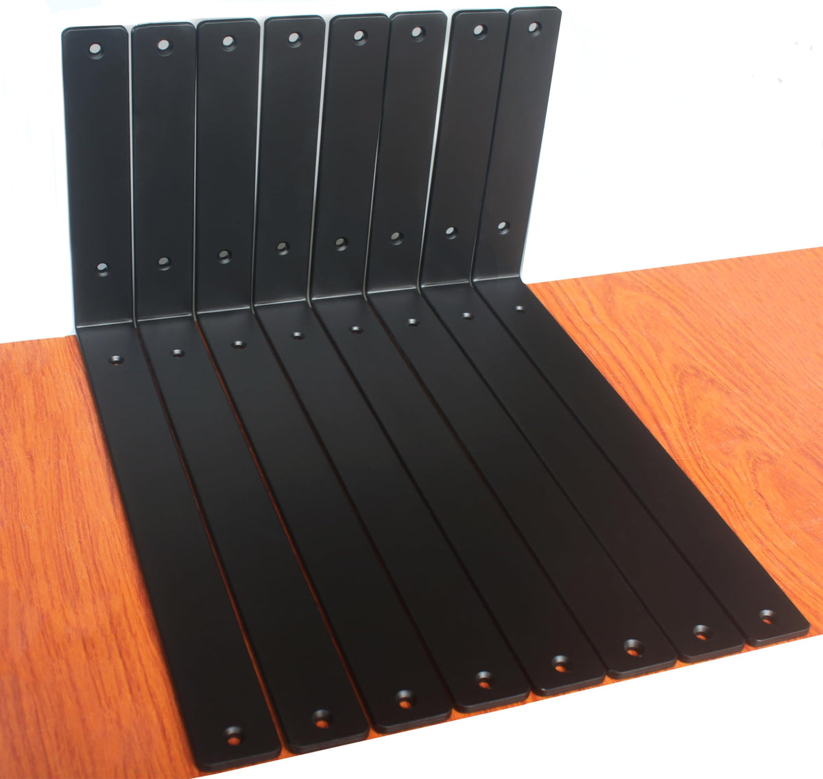 L-Shaped Steel Shelf Brackets