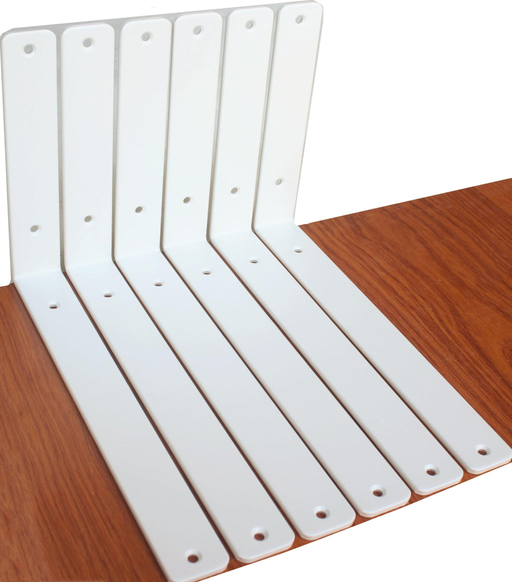 L-Shaped Steel Shelf Brackets