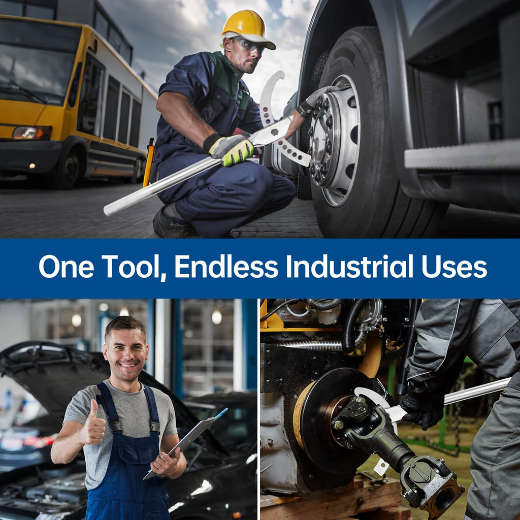 Large Adjustable Hook Spanner