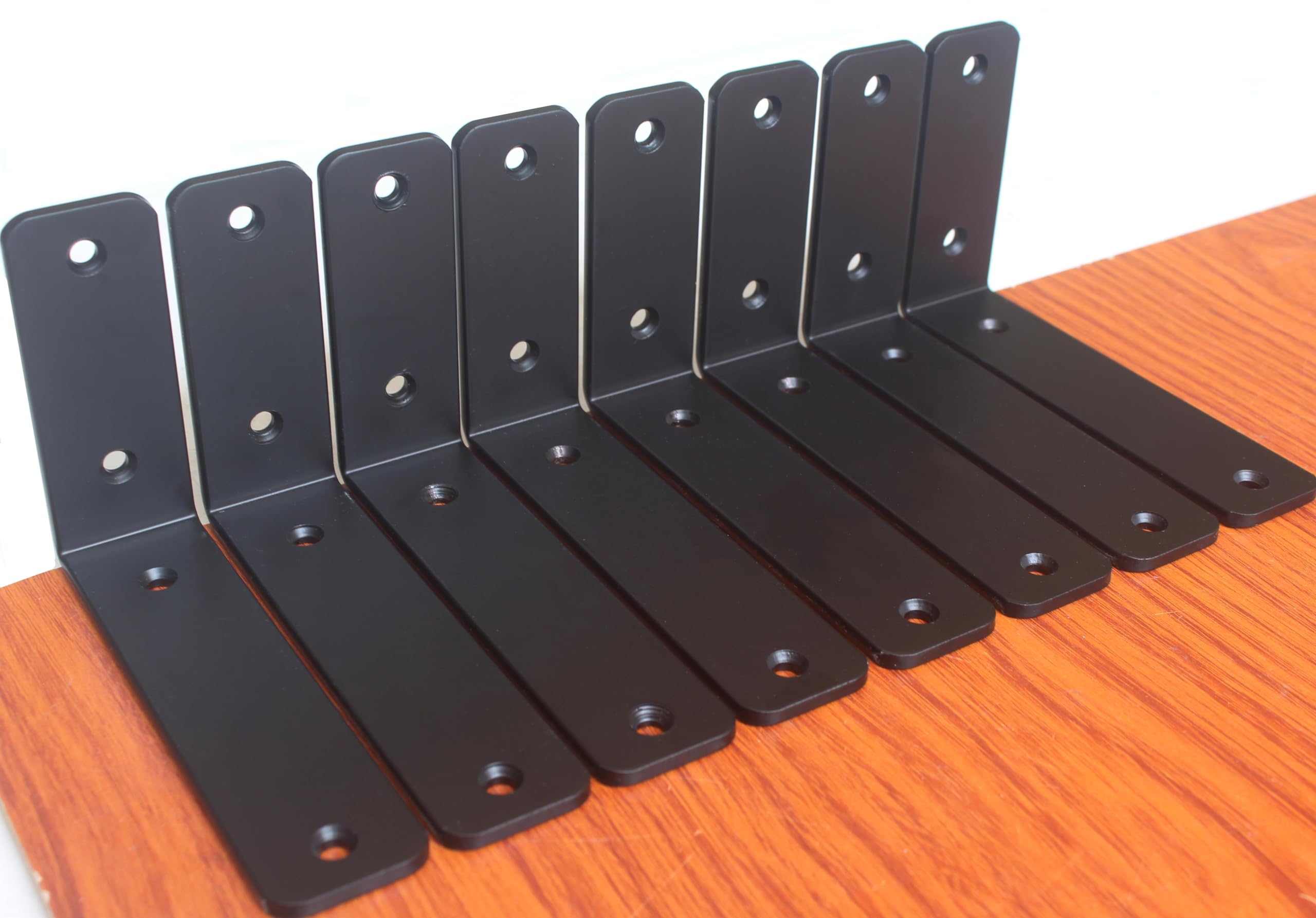 L-Shaped Steel Shelf Brackets