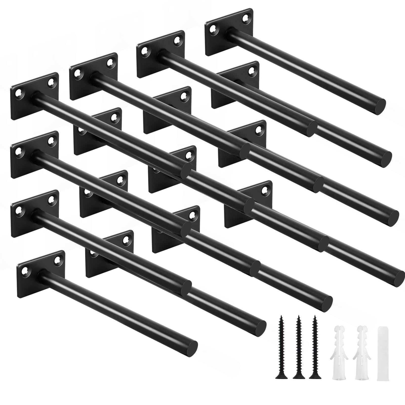 Concealed Steel Shelf Brackets