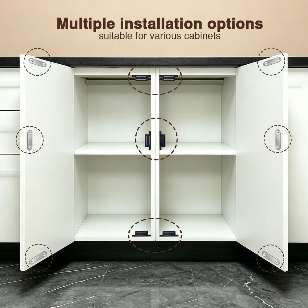 Magnetic Cabinet Catches, 12-Pack