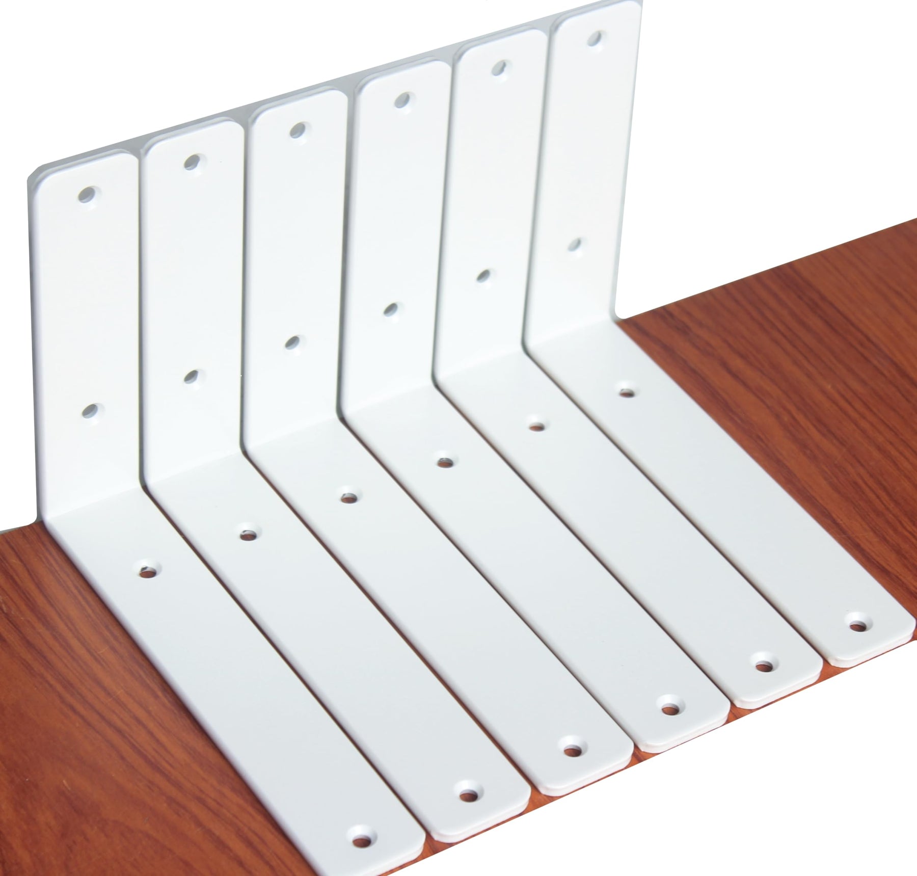 L-Shaped Steel Shelf Brackets