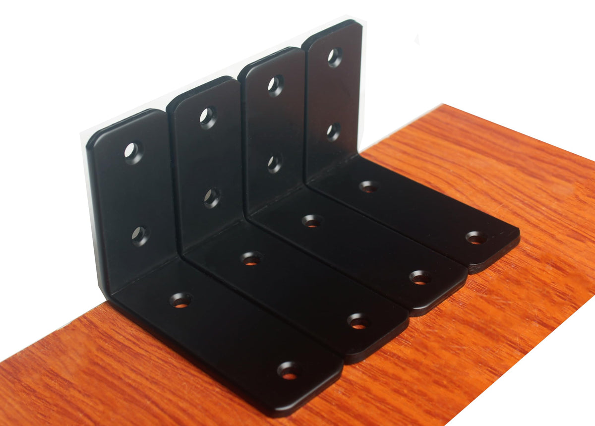 L-Shaped Steel Shelf Brackets