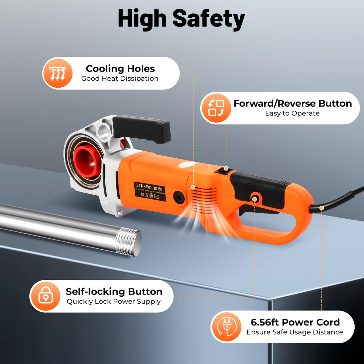 Electric Pipe Threader Kit